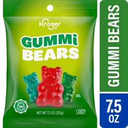 Kroger Gummi Bears Candy Bag