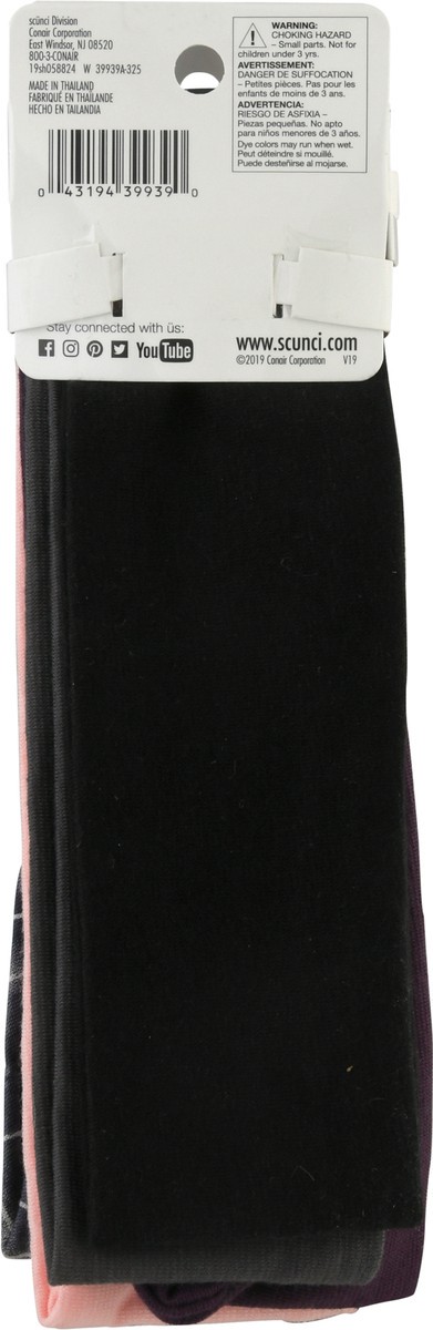 slide 9 of 9, scünci Effortless Beauty No Damage Headwraps 5 Pcs, 5 ct