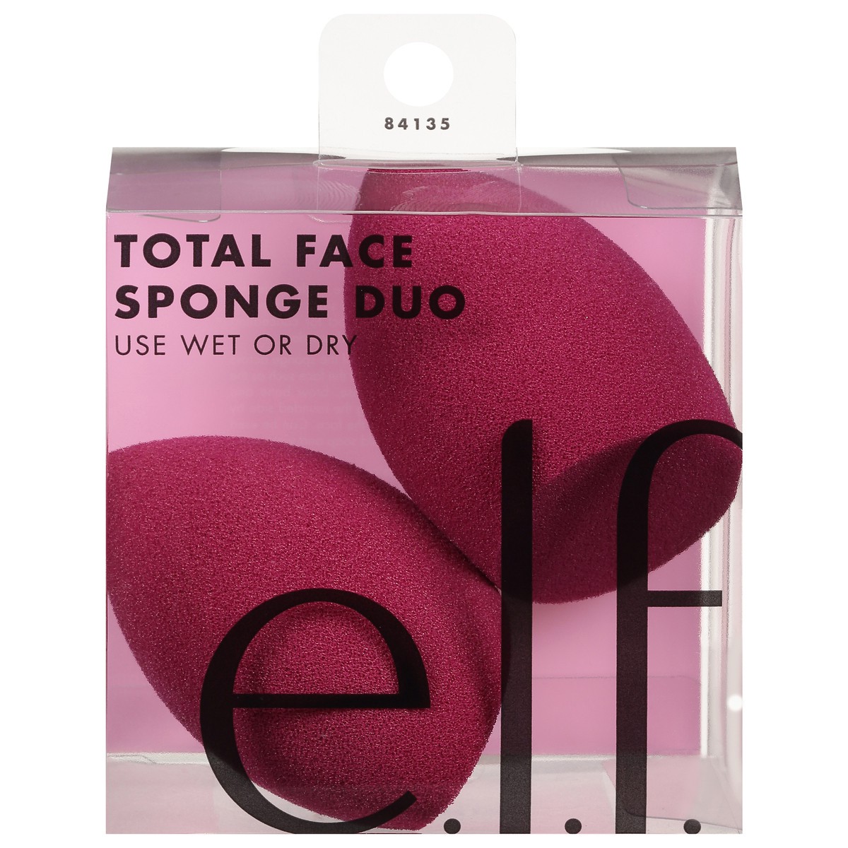 slide 1 of 9, e.l.f. Total Face Duo Sponge Duo 2 ea, 2 ct