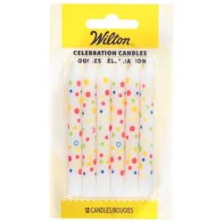 Wilton Dots Birthday Candles