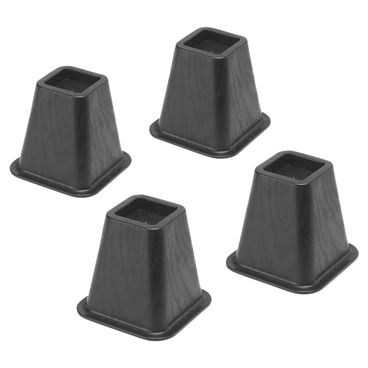 slide 1 of 9, Whitmor Bed Risers, 4 ct