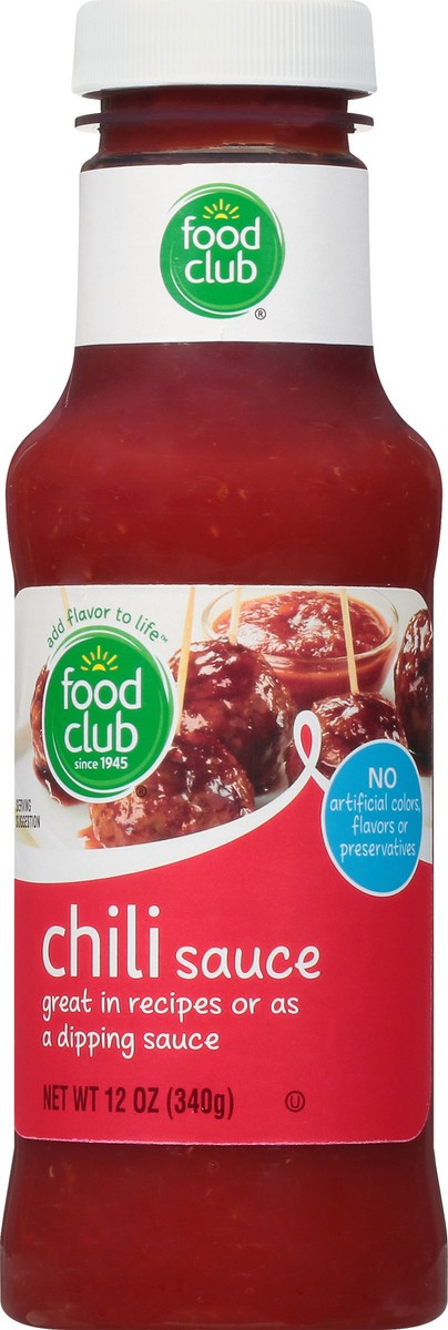 slide 9 of 9, Food Club Chili Sauce 12 oz, 12 oz