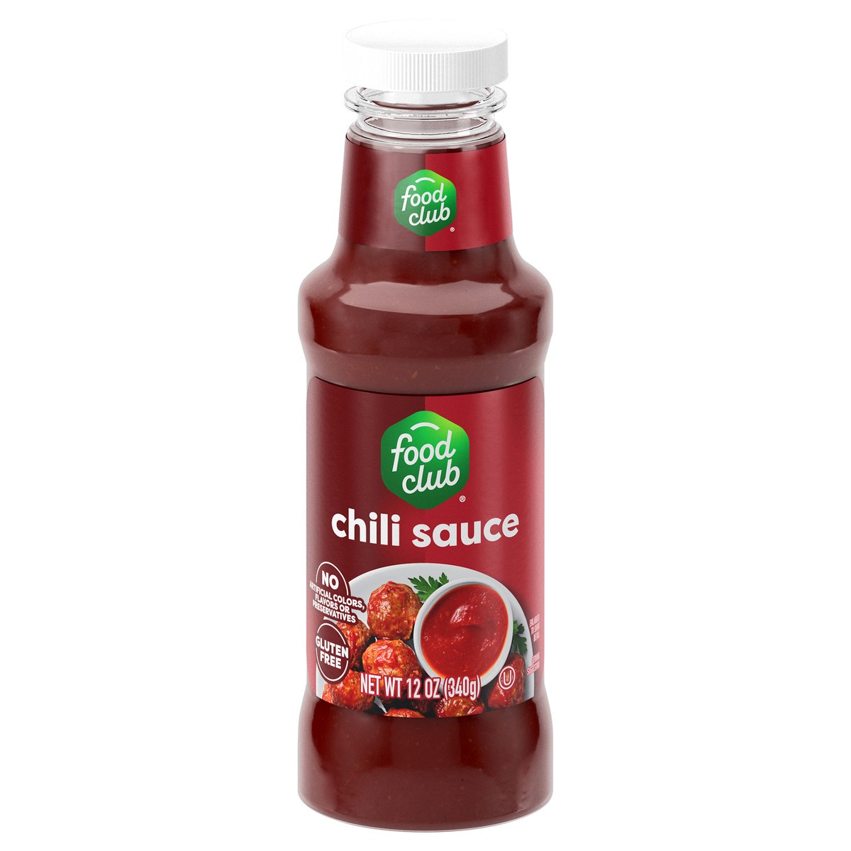 slide 1 of 9, Food Club Chili Sauce 12 oz, 12 oz
