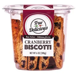 True Delicous Cranberry Biscotti