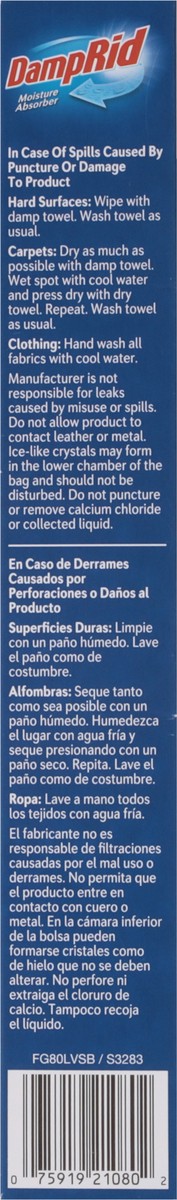 slide 7 of 9, DampRid 1 Pack Hanging Bag Lavender Vanilla Moisture Absorber 1 ea, 1 ct