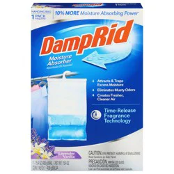 DampRid Hanging Bag Lavender Vanilla Moisture Absorber 15.4 oz