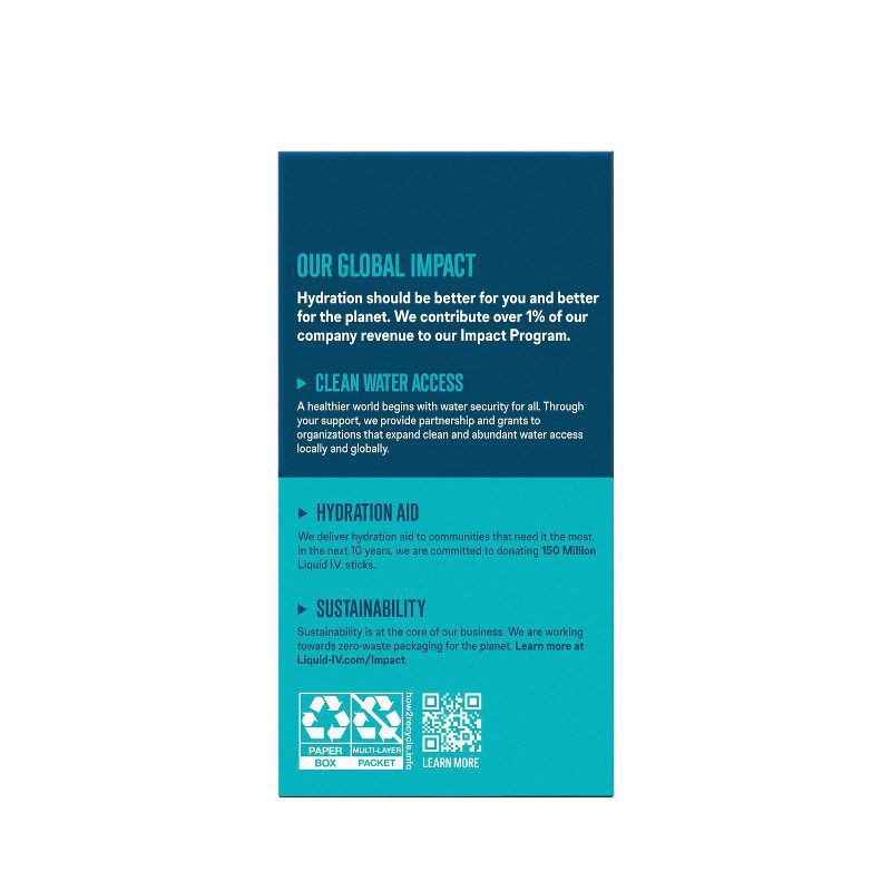 slide 6 of 7, Liquid I.V. Hydration Powder Electrolyte Supplements - Cotton Candy - 5.64oz/10ct, 10 ct