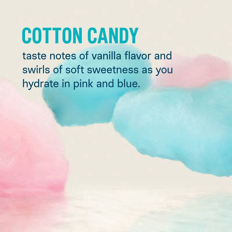 slide 5 of 7, Liquid I.V. Hydration Powder Electrolyte Supplements - Cotton Candy - 5.64oz/10ct, 10 ct