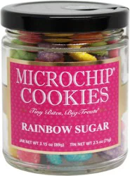 Microchip Rainbow Sugar Cookies