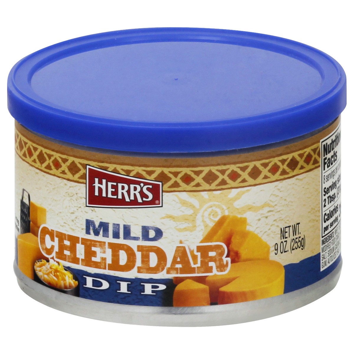 slide 3 of 12, Herr's Mild Cheddar Dip 9 oz, 9 oz