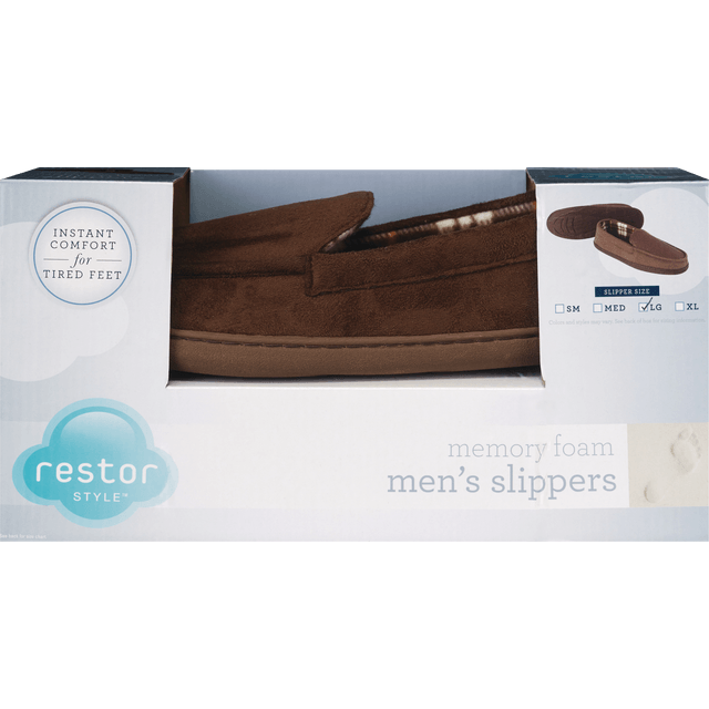 slide 1 of 1, NON BRAND Memory Foam Male Mocassin, 1 ct