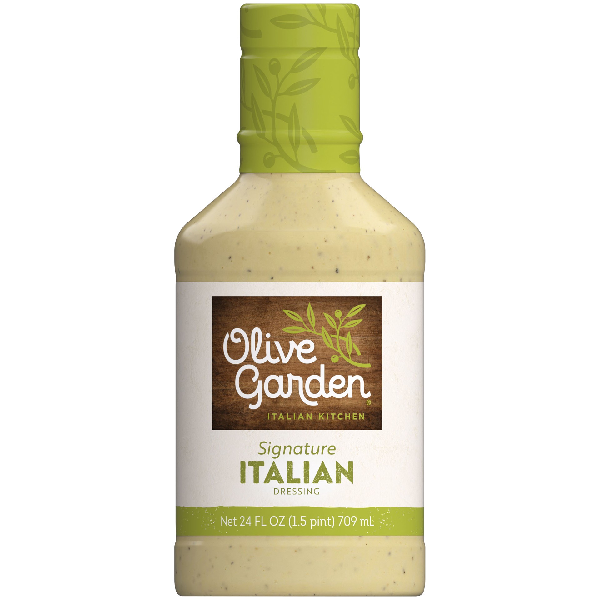 slide 1 of 3, Olive Garden Italian Kitchen Signature Italian Dressing 24 fl. oz. Bottle, 24 fl oz