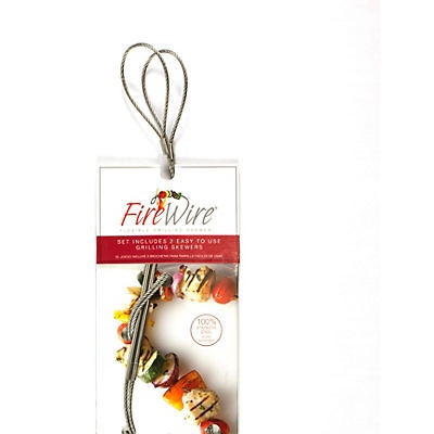 slide 1 of 1, Fire Wire Kabob Skewers, 2 ct