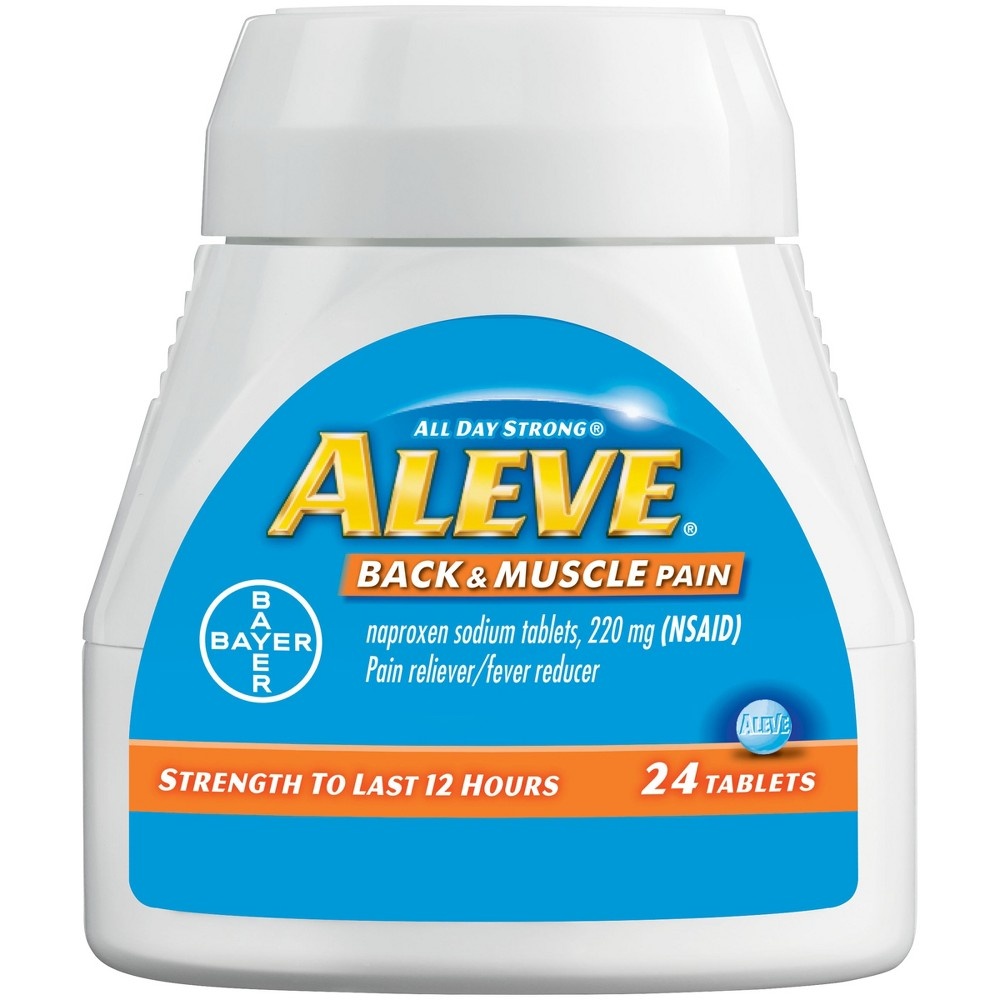 slide 2 of 2, Aleve All Day Strong Back & Muscle Pain, 24 ct