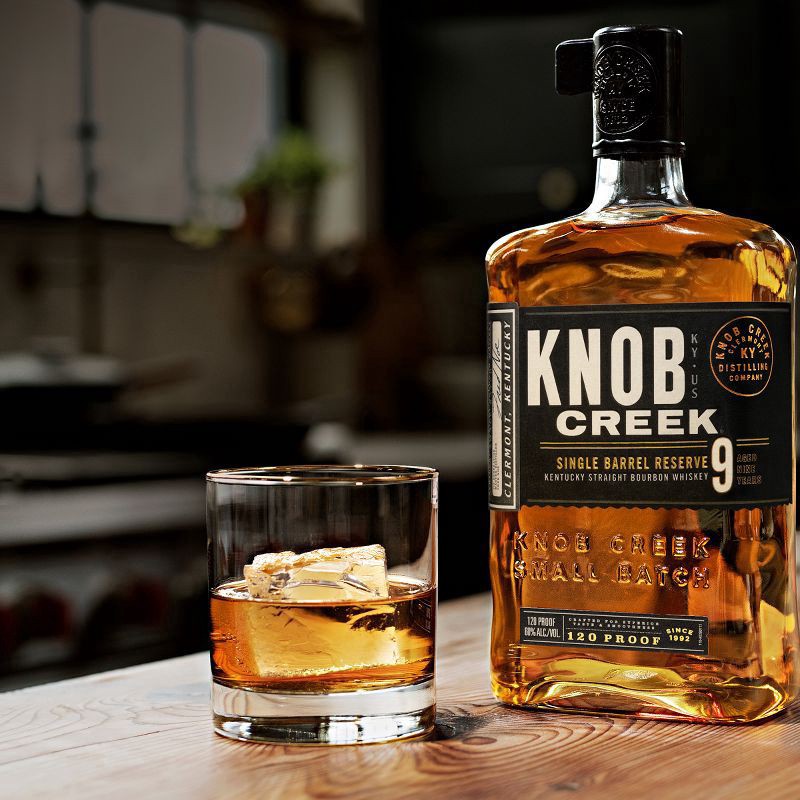 slide 2 of 5, Knob Creek Single Barrel Whiskey - 750ml Bottle, 750 ml