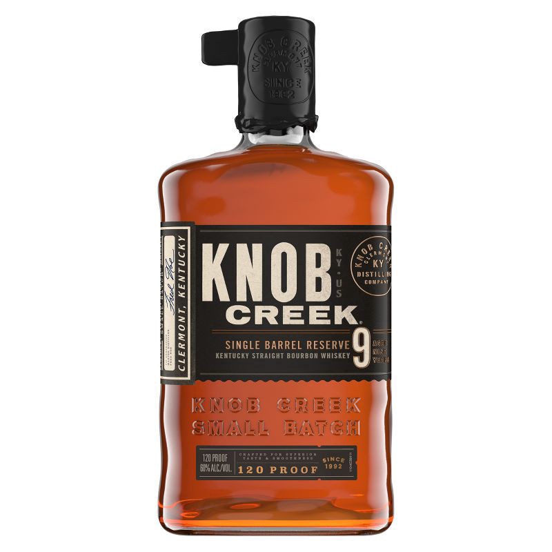 slide 1 of 5, Knob Creek Single Barrel Whiskey - 750ml Bottle, 750 ml