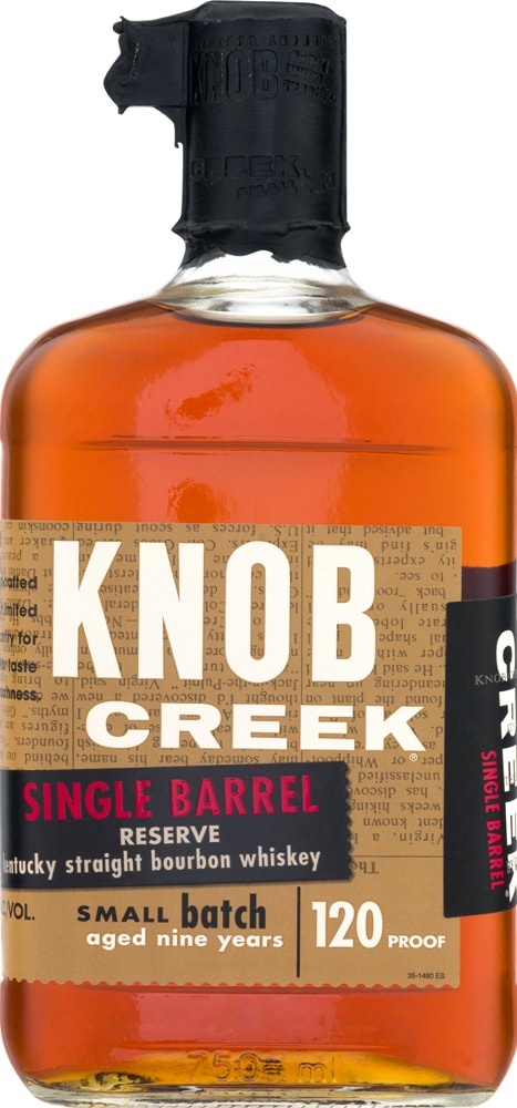 slide 1 of 2, Knob Creek Single Barrel Reserve Bourbon, 750 ml