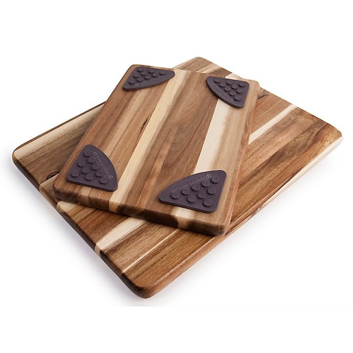 slide 1 of 2, Architec Gripperwood Acacia Cutting Boards, 2 ct