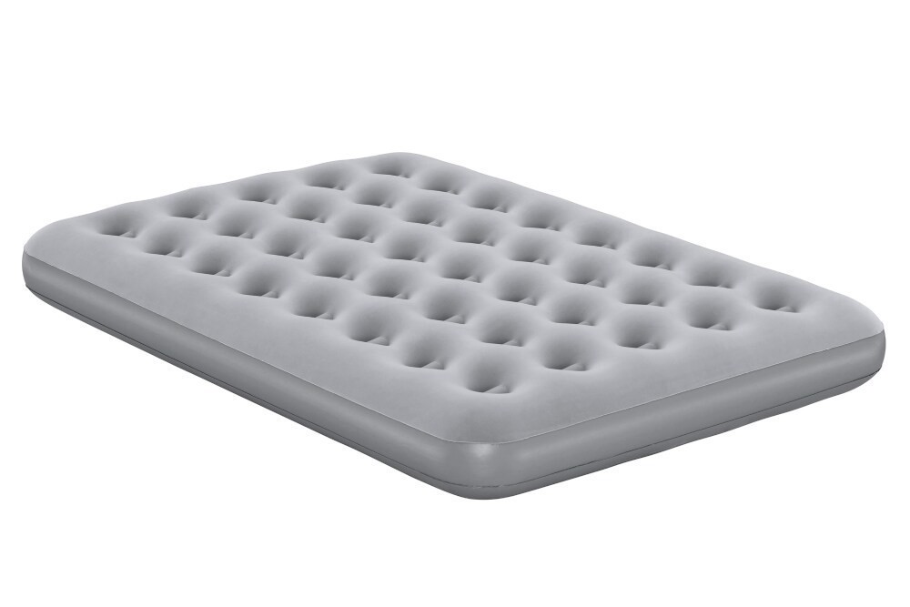 slide 2 of 4, Glacier's Edge Flocked Airbed, Full Size