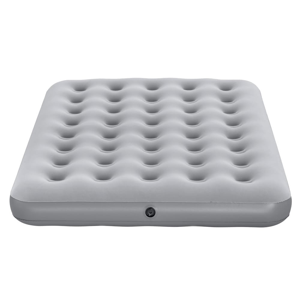 slide 1 of 4, Glacier's Edge Flocked Airbed, Full Size