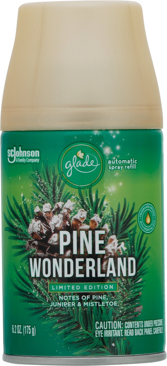 slide 6 of 9, Glade Automatic Spray, Refill, Pine Wonderland, Large, 6.2 oz, 6.2 oz