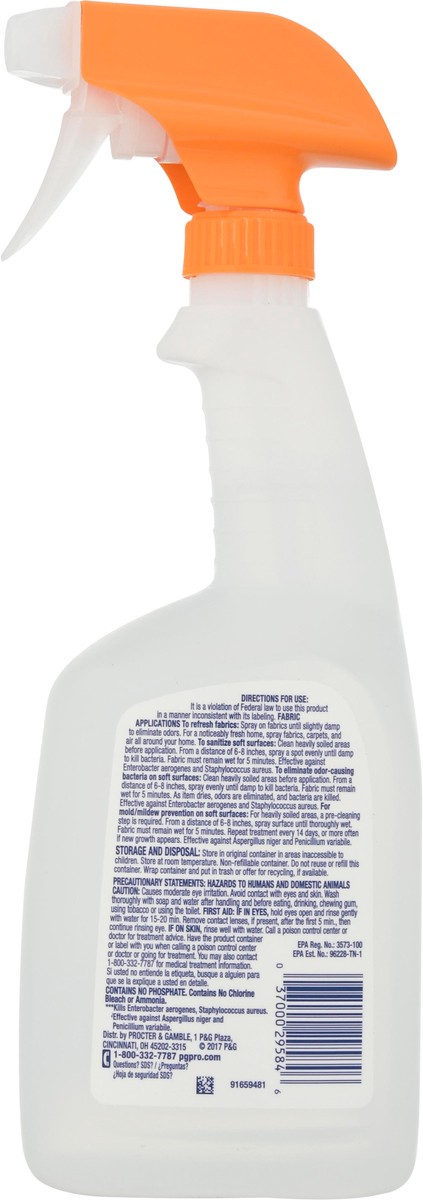 slide 2 of 9, Febreze Professional Sanitizing Fabric Refresher, 1 qt