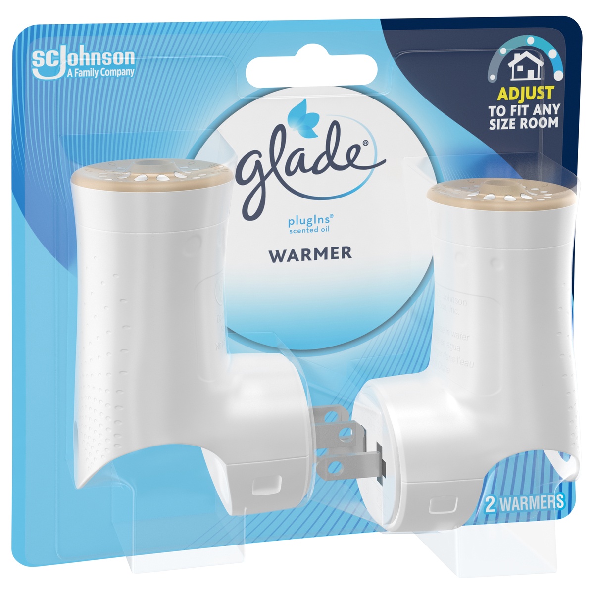 slide 2 of 5, Glade Plugins Scented Oil Air Freshener, Electric Warmer, 2 ct