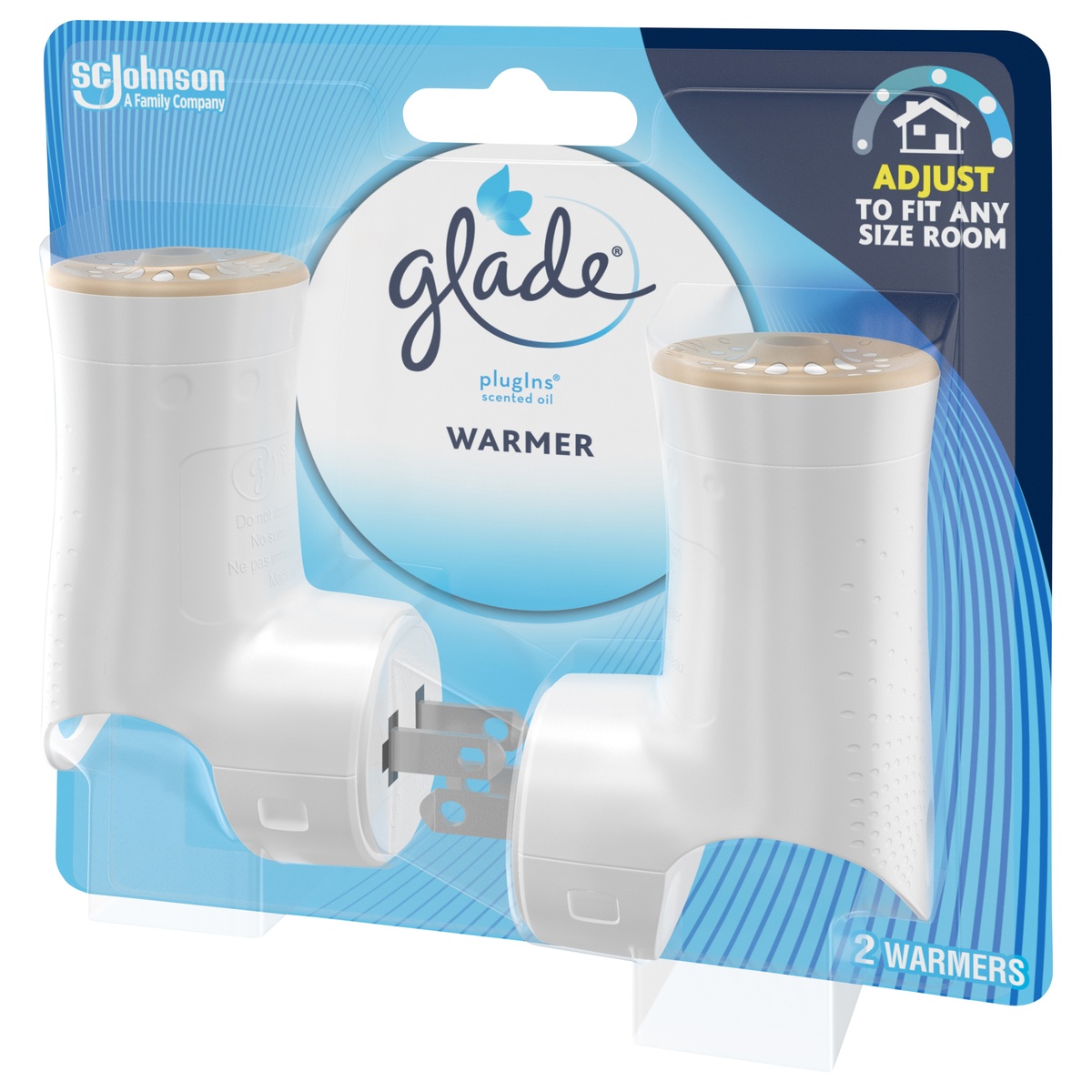 slide 3 of 5, Glade Plugins Scented Oil Air Freshener, Electric Warmer, 2 ct