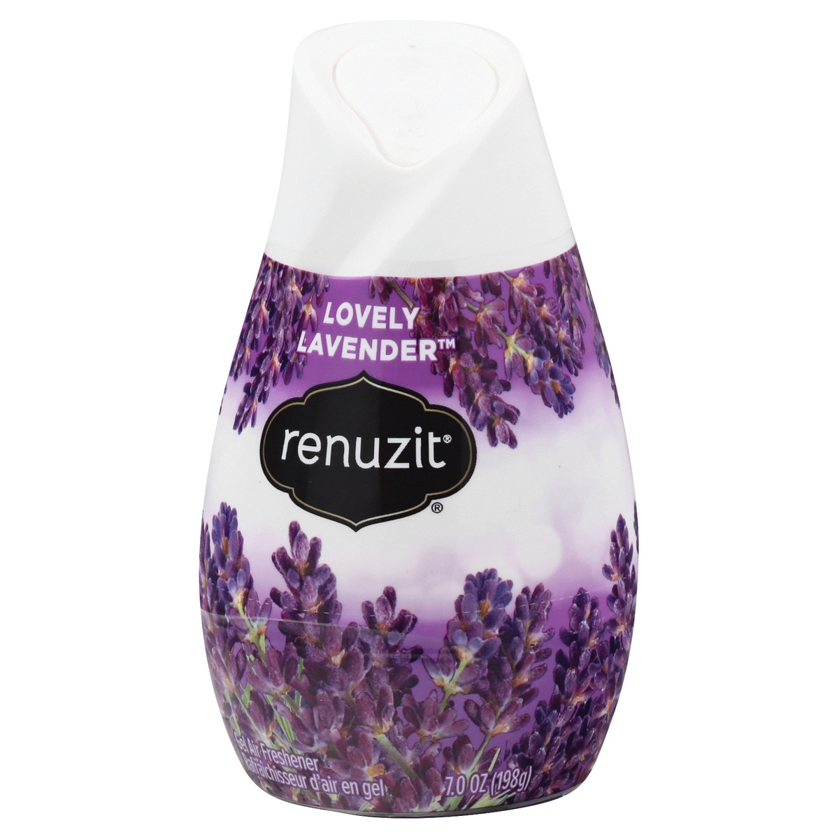 slide 3 of 9, Renuzit Lovely Lavender Gel Air Freshener 7.0 oz, 7.5 oz