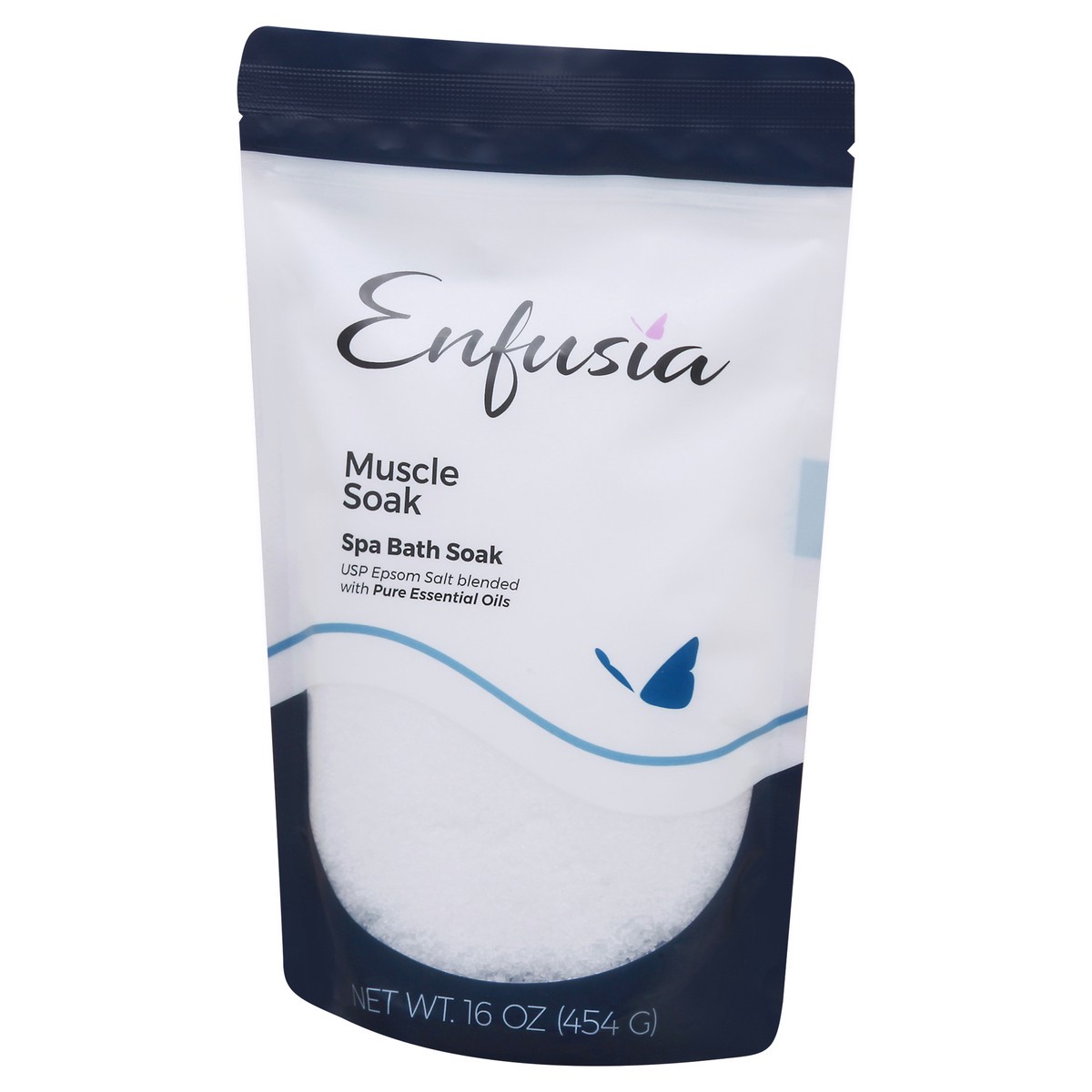 slide 4 of 13, Enfusia Muscle Soak Spa Bath Soak 16 oz, 16 oz