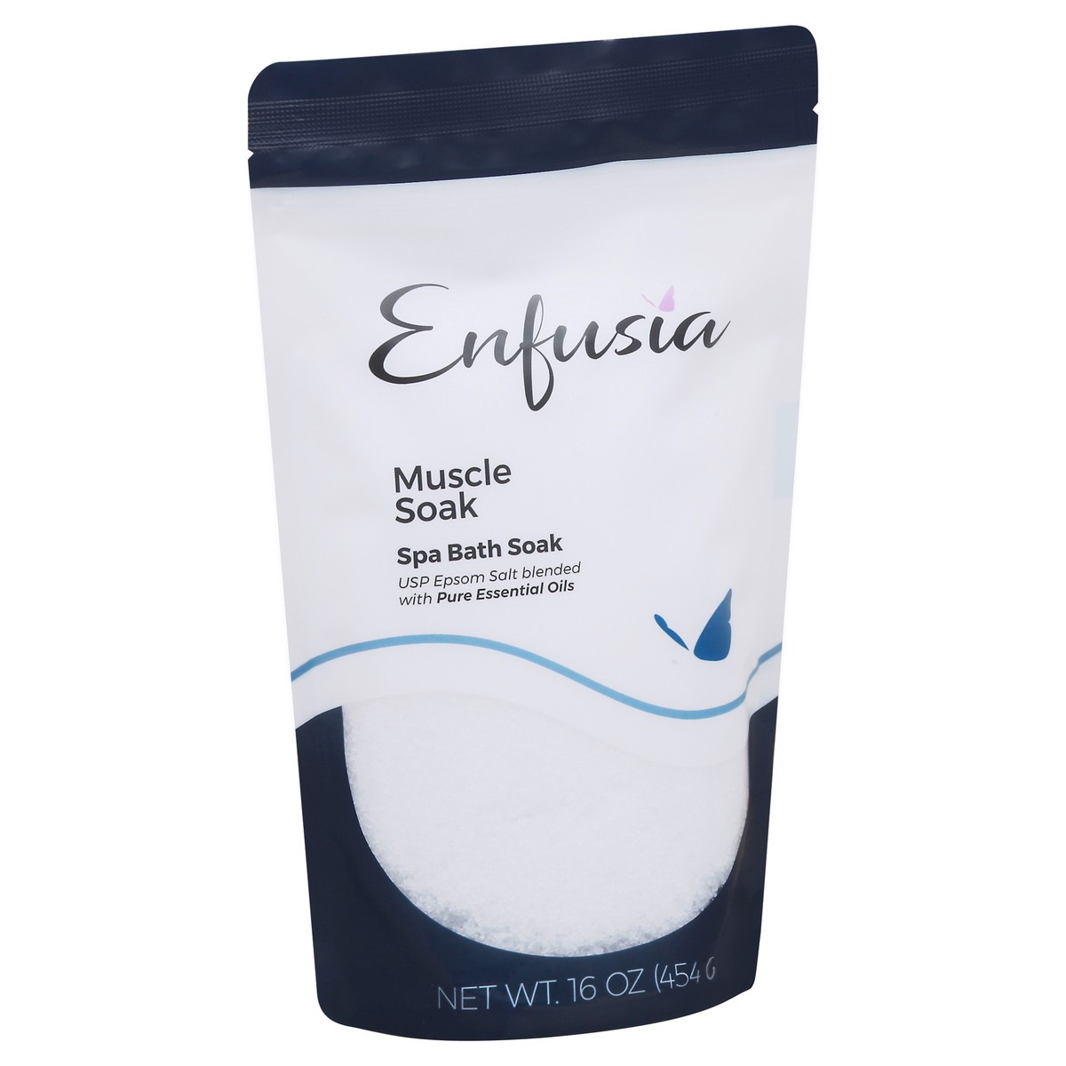 slide 9 of 13, Enfusia Muscle Soak Spa Bath Soak 16 oz, 16 oz