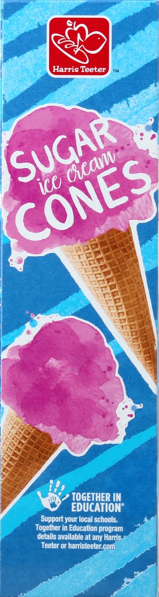 slide 4 of 4, Harris Teeter Sugar Cones for Ice Cream, 12 ct