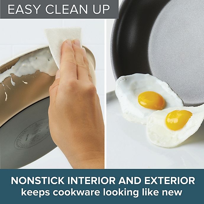 slide 4 of 6, Anolon Advanced Home Nonstick Hard-Anodized Aluminum Frying Pan Set - Bronze, 2 ct