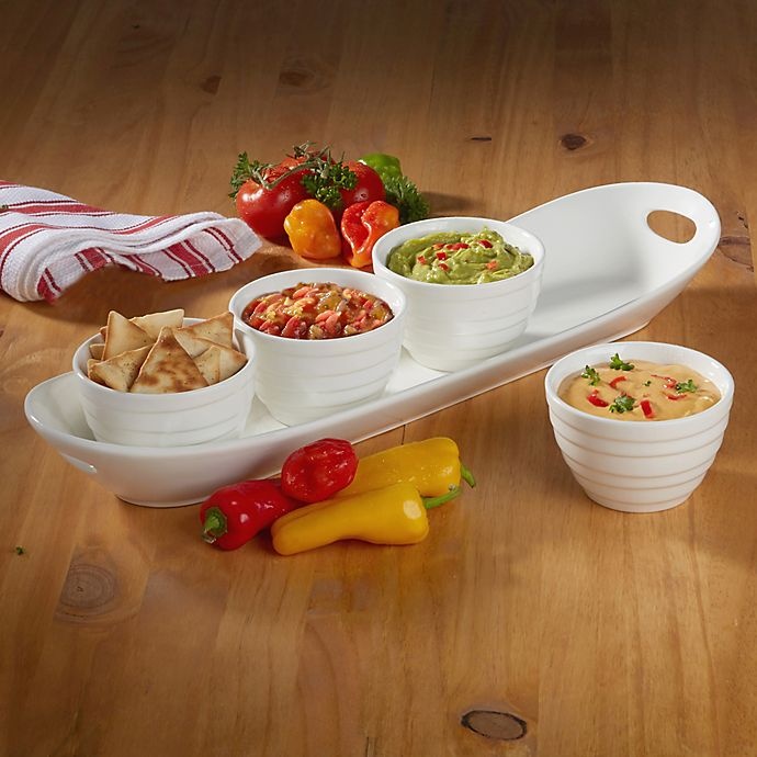 slide 2 of 2, Certified International Natural Condiment Serving Set, 5 ct