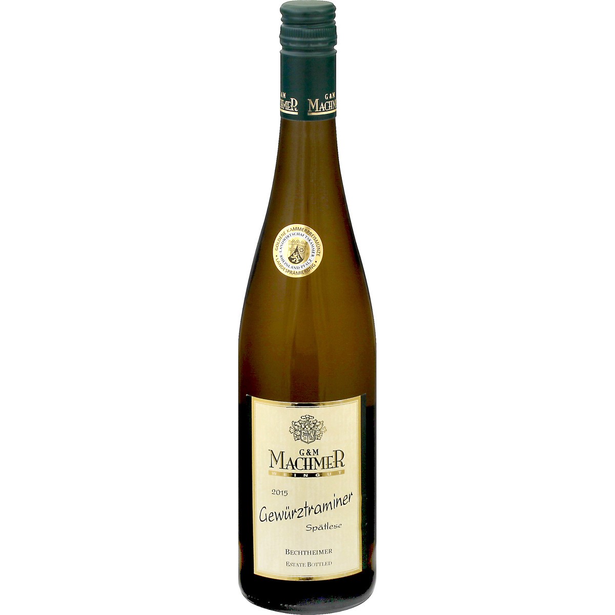 slide 2 of 9, G & M Machmer Gewurztraminer, Spatlese, 25.4 oz