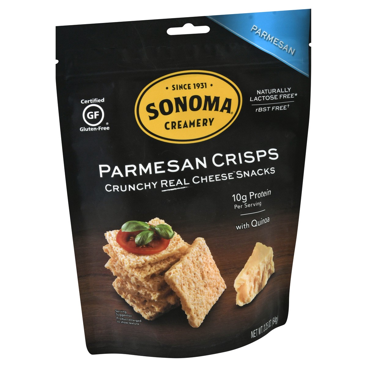 slide 8 of 12, Sonoma Creamery Parmesan Cheese Crisps 2.25 oz, 2.25 oz