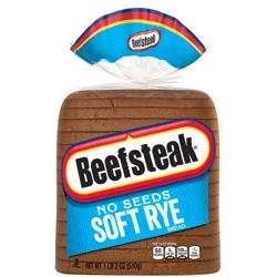 Beefsteak No Seeds Rye Bread, 18 oz