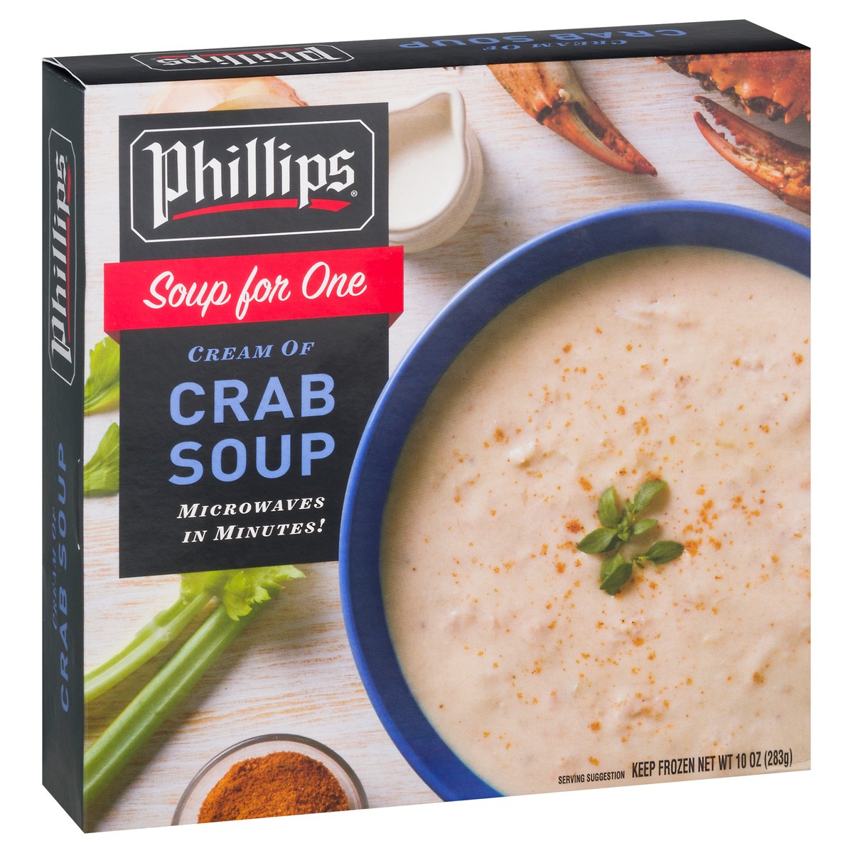 slide 2 of 9, Phillips Soup for One Cream of Crab Soup 10 oz, 