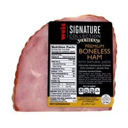 Weis Signature Collection Boneless Ham Smokehouse