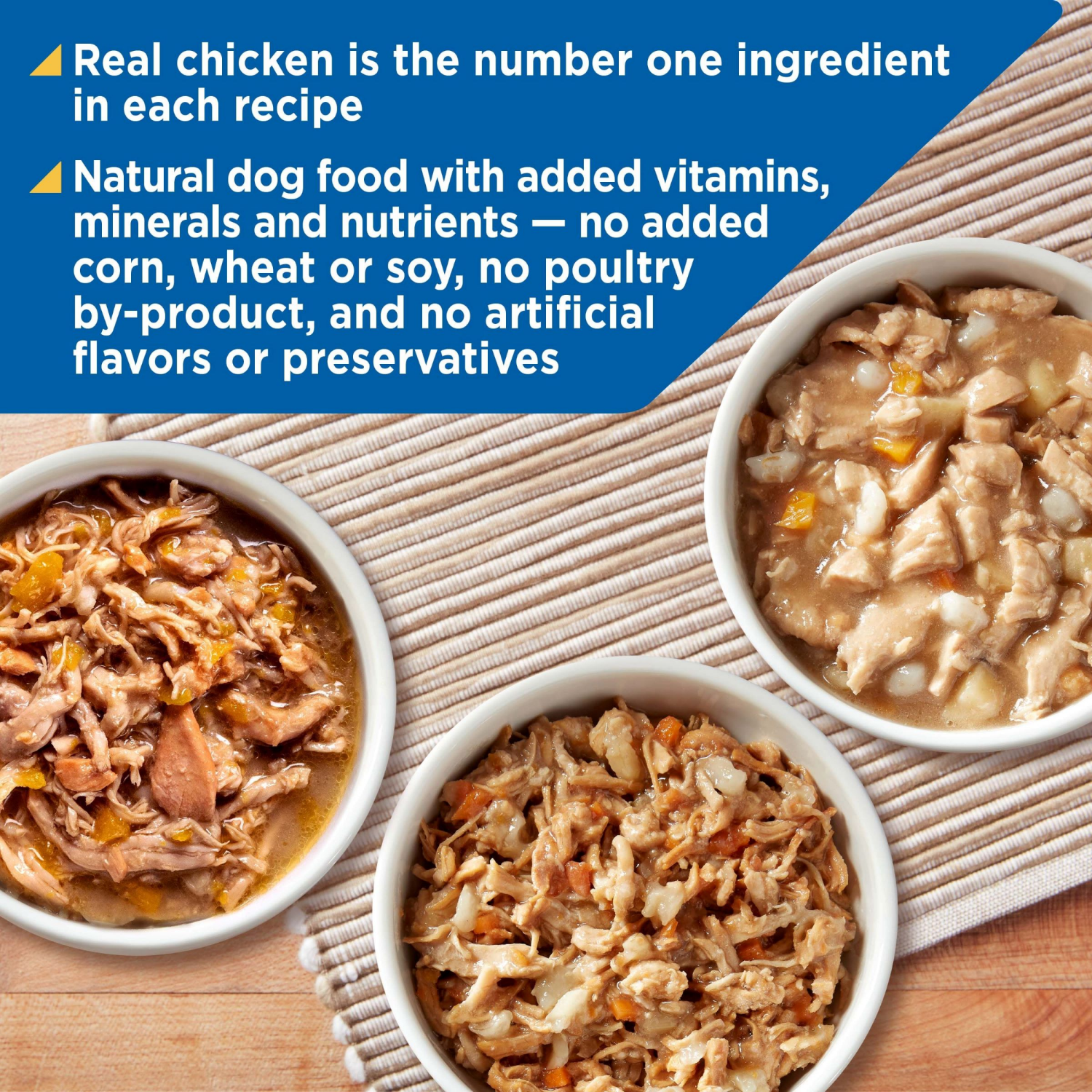slide 7 of 8, Nature's Recipe Chicken, Salmon And Turkey Recipes Variety Pack Wet Dog Food, 2.75 Oz. Cup, 12 Count, 12 ct