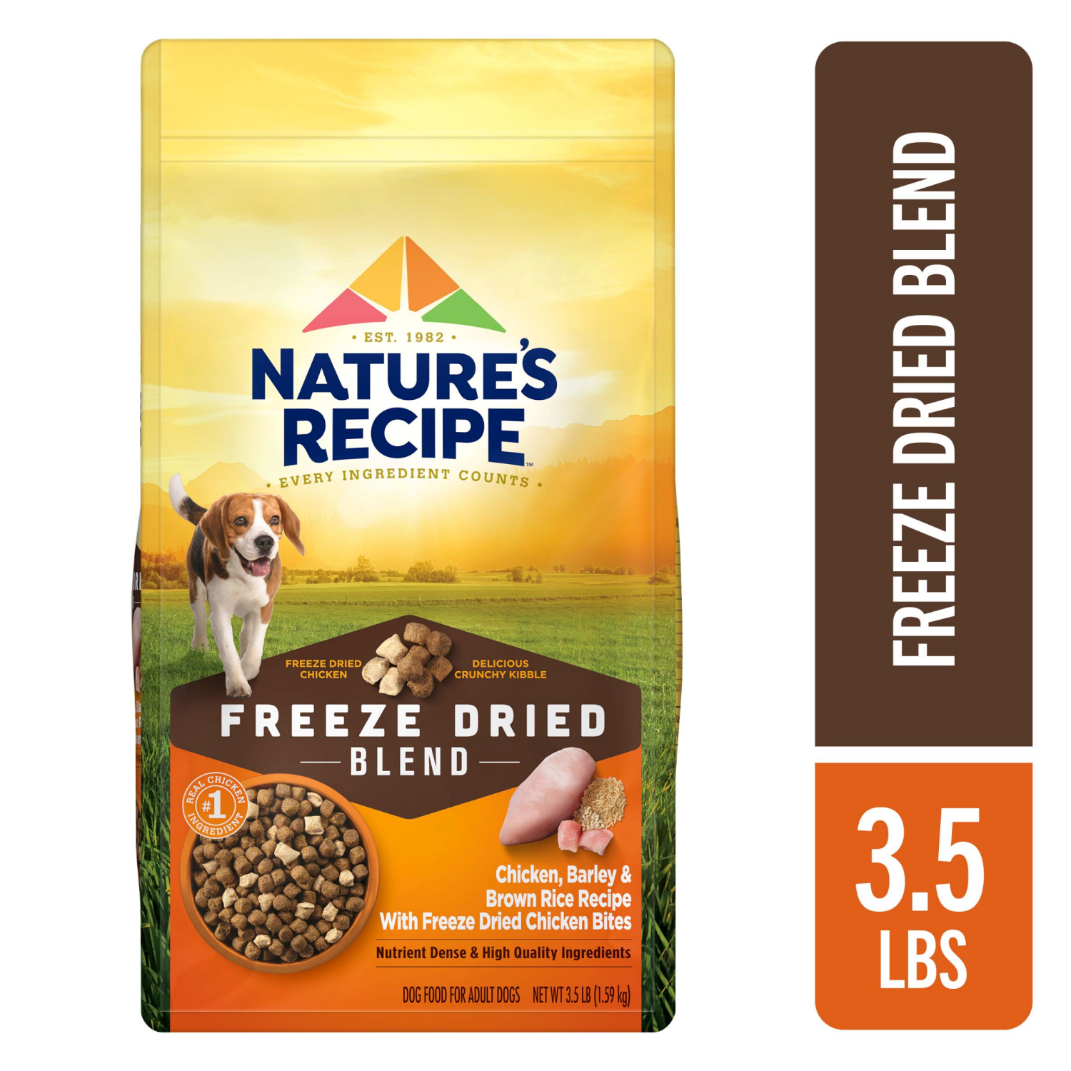 slide 1 of 4, 1/3.5Lb Natrecip Chkn Brly Br Frz Drd Chkn Bts Ddf, 3.5 lb