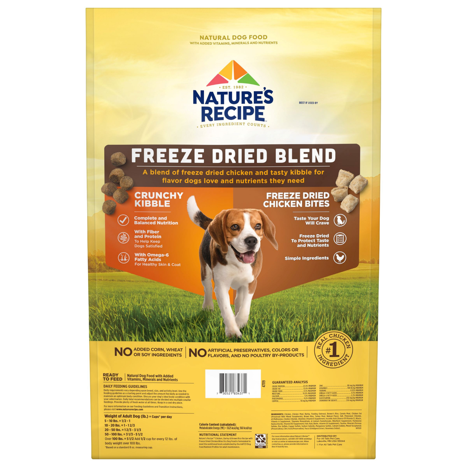 slide 2 of 6, 1/10.5Lb Natrecip Chkn Brly Br Frz Drd Chkn Bts Dd, 10.5 lb