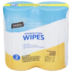 S Sel Wipes Disinfectant Fresh Lemon
