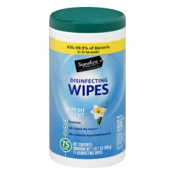 S Sel Wipe Disinfectant Fresh Scent