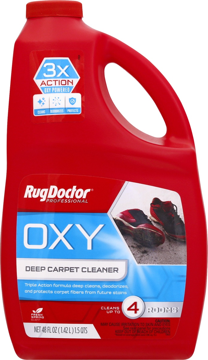 slide 6 of 9, Rug Doctor Professional Oxy Fresh Spring Scent Deep Carpet Cleaner 48 oz, 48 fl oz