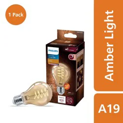 Philips 6.5-watt A19 Vintage LED Light Bulb