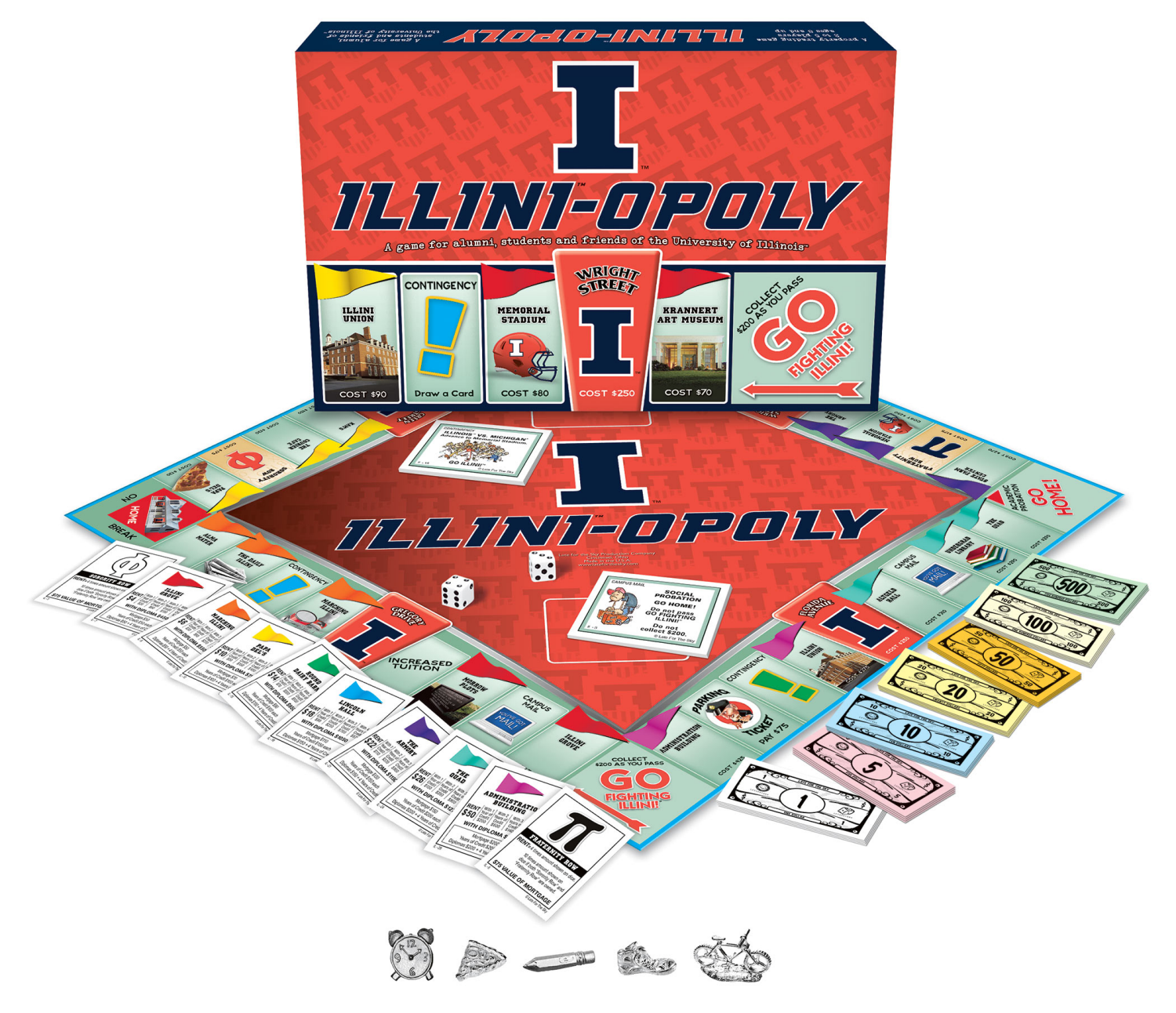 slide 1 of 1, Illini-Opoly, 1 ct