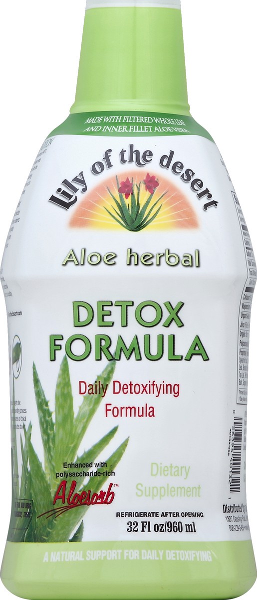 slide 1 of 1, Lily of the Desert Detox Formula 32 oz, 32 oz