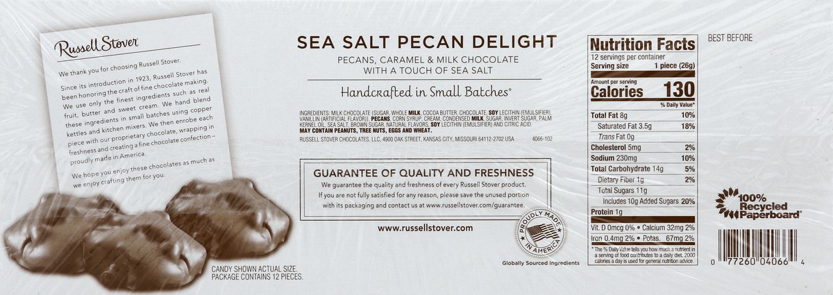 slide 4 of 6, Russell Stover Pecan Delights 12 ea, 12 ct