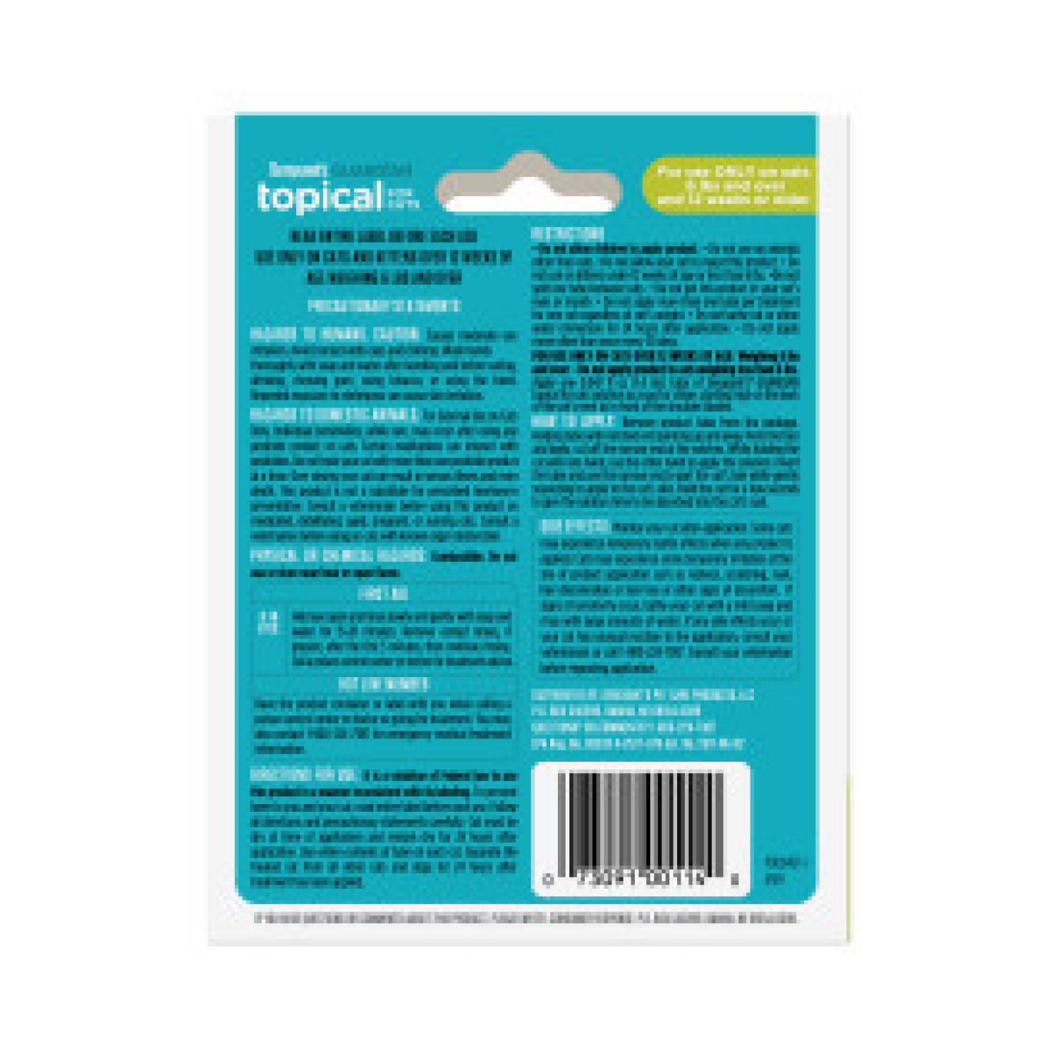 slide 2 of 2, Sergeant's Guardian F&T SO Cat 6+LB 3CT, 3 ct